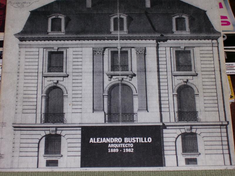 Tapa de la exposición de Alejandro Bustillo, 1988.