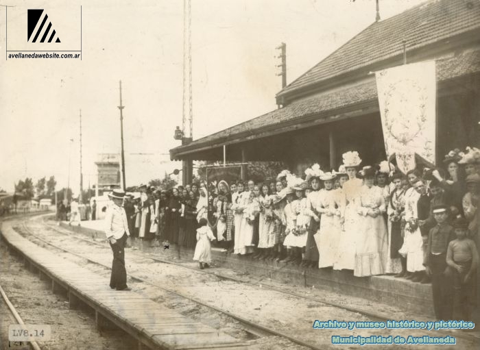 Estación de Avellaneda, circa de 1905