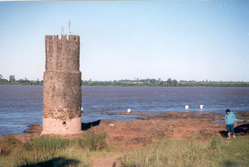 Torre de agua, en la Cachuera.