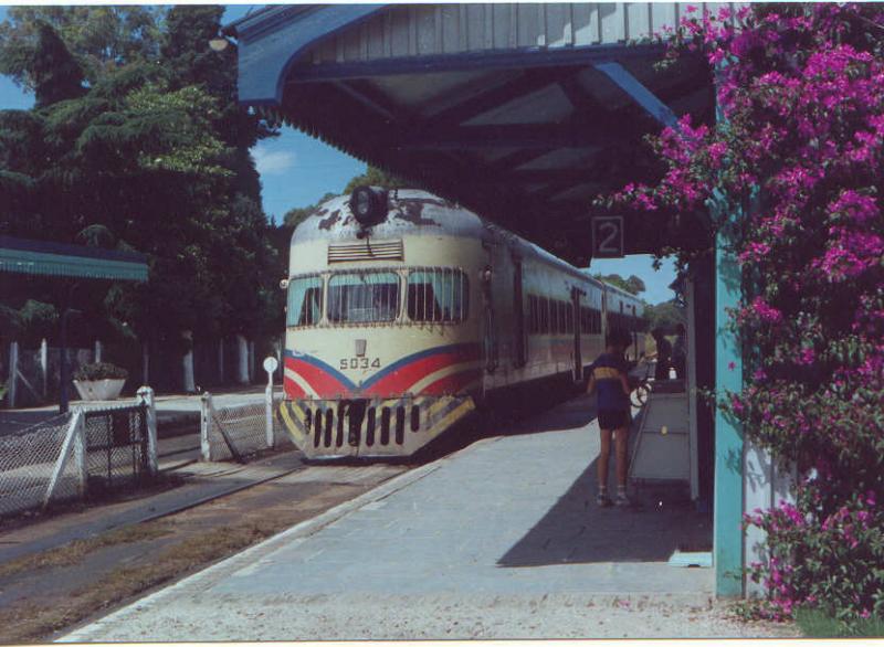 La estación circa 1990.
